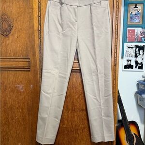 LOFT Beige Straight Leg Women's Pants
